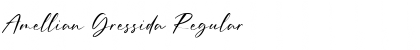 Download Amellian Gressida Regular Font Title Preview