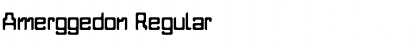 Download Amerggedon Regular Font Title Preview