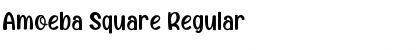 Download Amoeba Square Regular Font Title Preview