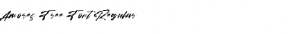 Download Amores Free Font Regular Font Title Preview