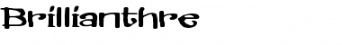 Download Brillianthre Regular Font Title Preview
