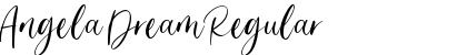 Download Angela Dream Regular Font Title Preview