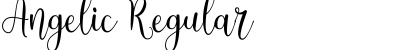 Download Angelic Regular Font Title Preview