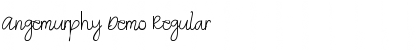 Download Angemurphy Demo Regular Font Title Preview