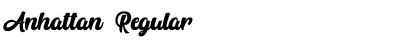 Download Anhattan Regular Font Title Preview