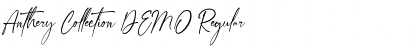 Download Anthery Collection DEMO Regular Font Title Preview