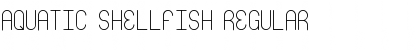 Download Aquatic Shellfish Regular Font Title Preview