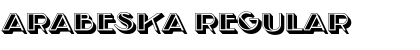 Download Arabeska Regular Font Title Preview