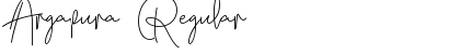 Download Argapura Regular Font Title Preview