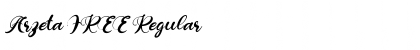 Download Arzeta FREE Regular Font Title Preview