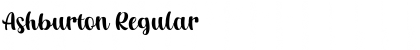 Download Ashburton Regular Font Title Preview