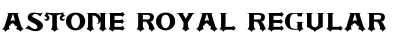 Download ASTONE ROYAL Regular Font Title Preview