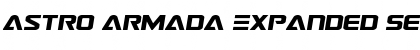 Download Astro Armada Expanded Semi-Ita Regular Font Title Preview