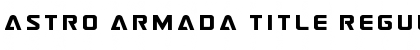 Download Astro Armada Title Regular Font Title Preview