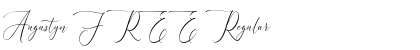 Download Augustyn FREE Regular Font Title Preview