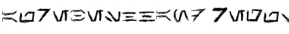 Download AurebeshHand Regular Font Title Preview