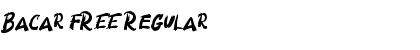 Download Bacar FREE Regular Font Title Preview