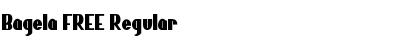 Download Bagela FREE Regular Font Title Preview