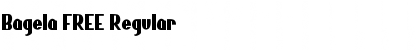 Download Bagela FREE Regular Font Title Preview