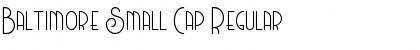 Download Baltimore Small Cap Regular Font Title Preview