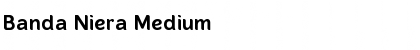 Download Banda Niera Medium Font Title Preview