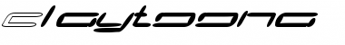 Download Claytoona Regular Font Title Preview