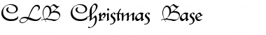 Download CLB-Christmas-Base Regular Font Title Preview