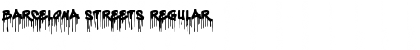 Download Barcelona Streets Regular Font Title Preview