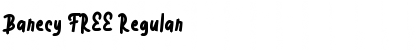 Download Barecy FREE Regular Font Title Preview