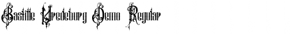Download Bastille Vredeburg Demo Regular Font Title Preview