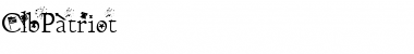 Download Clb:Patriot Normal Font Title Preview
