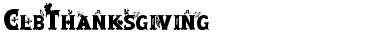 Download Clb:Thanksgiving Normal Font Title Preview