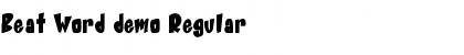 Download Beat Word demo Regular Font Title Preview