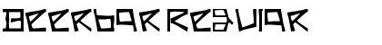 Download Beerbar Regular Font Title Preview