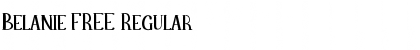 Download Belanie FREE Regular Font Title Preview