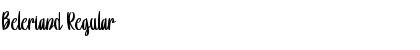 Download Beleriand Regular Font Title Preview
