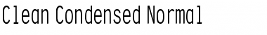 Download Clean Condensed Normal Font Title Preview