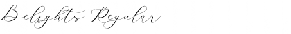 Download Belights Regular Font Title Preview