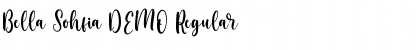 Download Bella Sohfia DEMO Regular Font Title Preview
