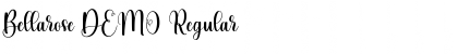 Download Bellarose DEMO Regular Font Title Preview