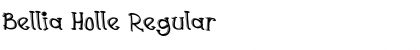 Download Bellia Holle Regular Font Title Preview
