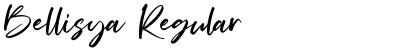 Download Bellisya Regular Font Title Preview