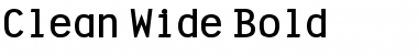 Download Clean Wide Bold Font Title Preview