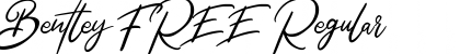 Download Bentley FREE Regular Font Title Preview