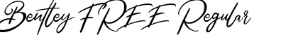 Download Bentley FREE Regular Font Title Preview