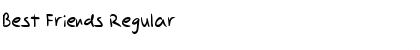 Download Best Friends Regular Font Title Preview