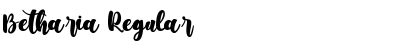 Download Betharia Regular Font Title Preview