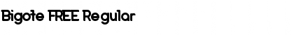 Download Bigote FREE Regular Font Title Preview