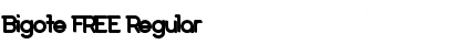 Download Bigote FREE Regular Font Title Preview