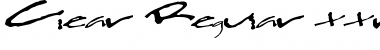 Download Clear Regular Font Title Preview